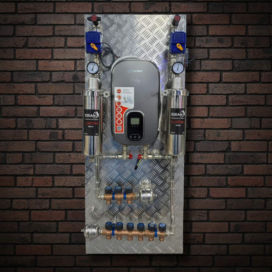 Узел ввода воды в квартиру SU0016