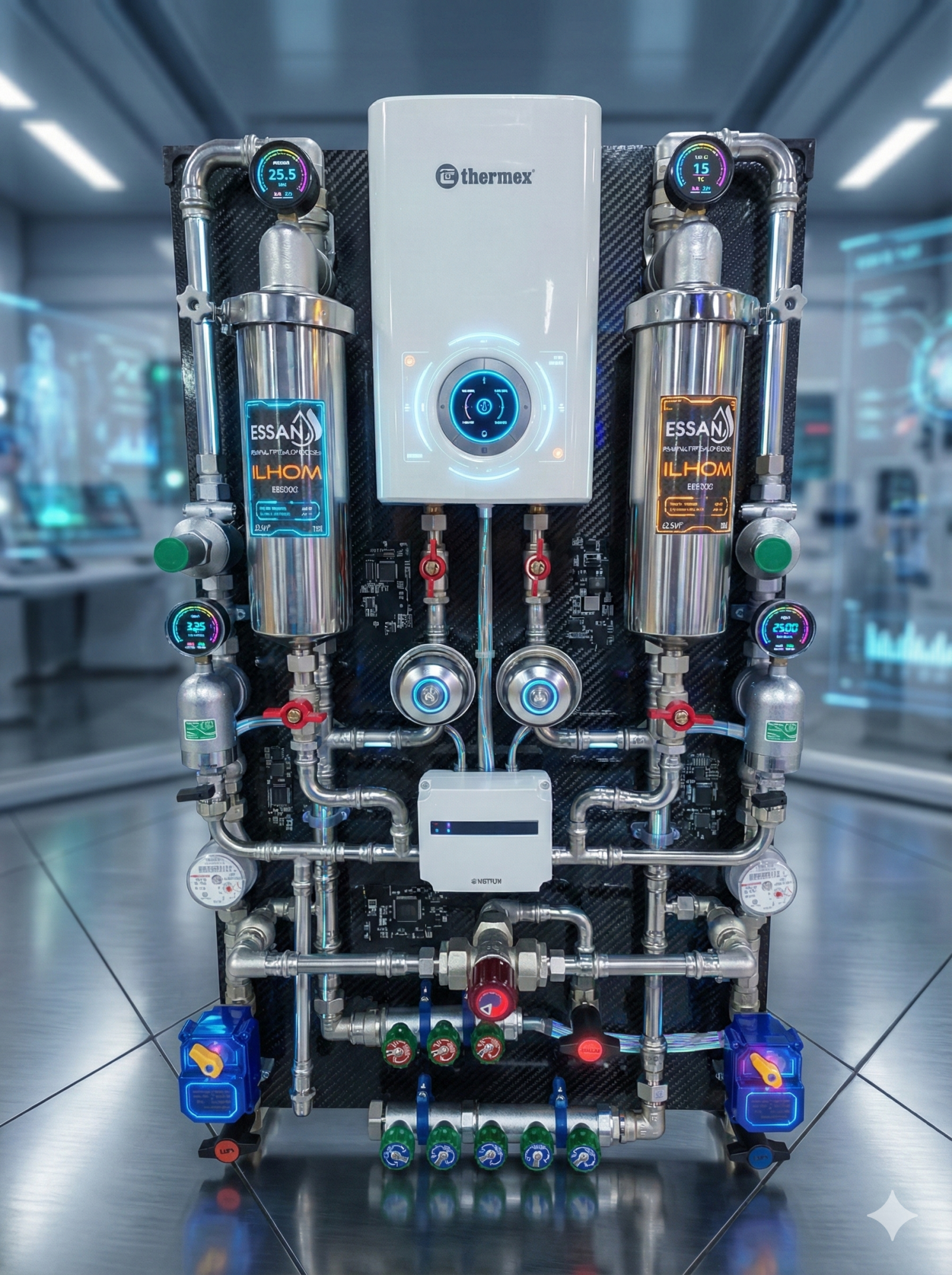 Готовый узел водоснабжения «Полный фарш» SU0017