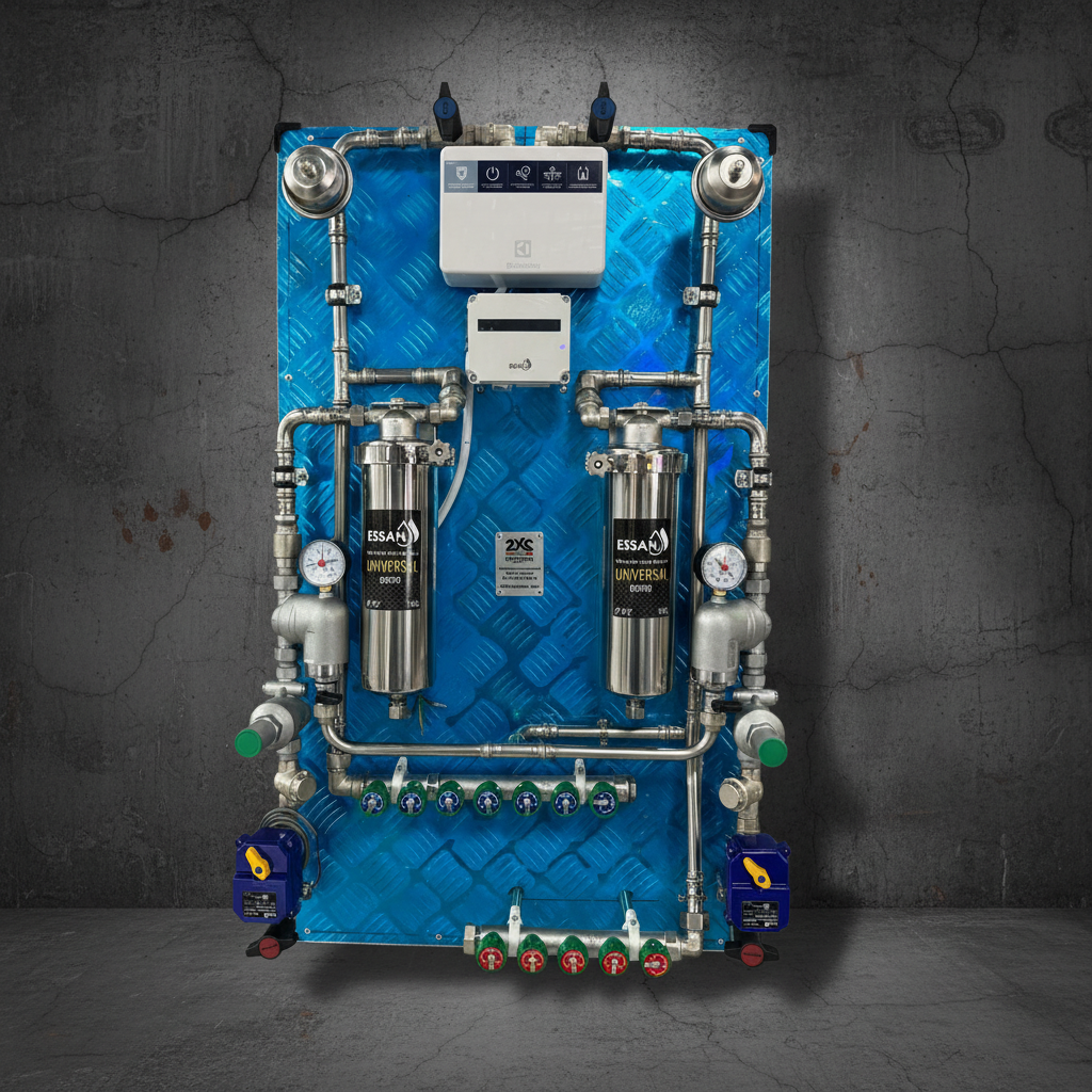 Готовый узел ввода воды SU0019