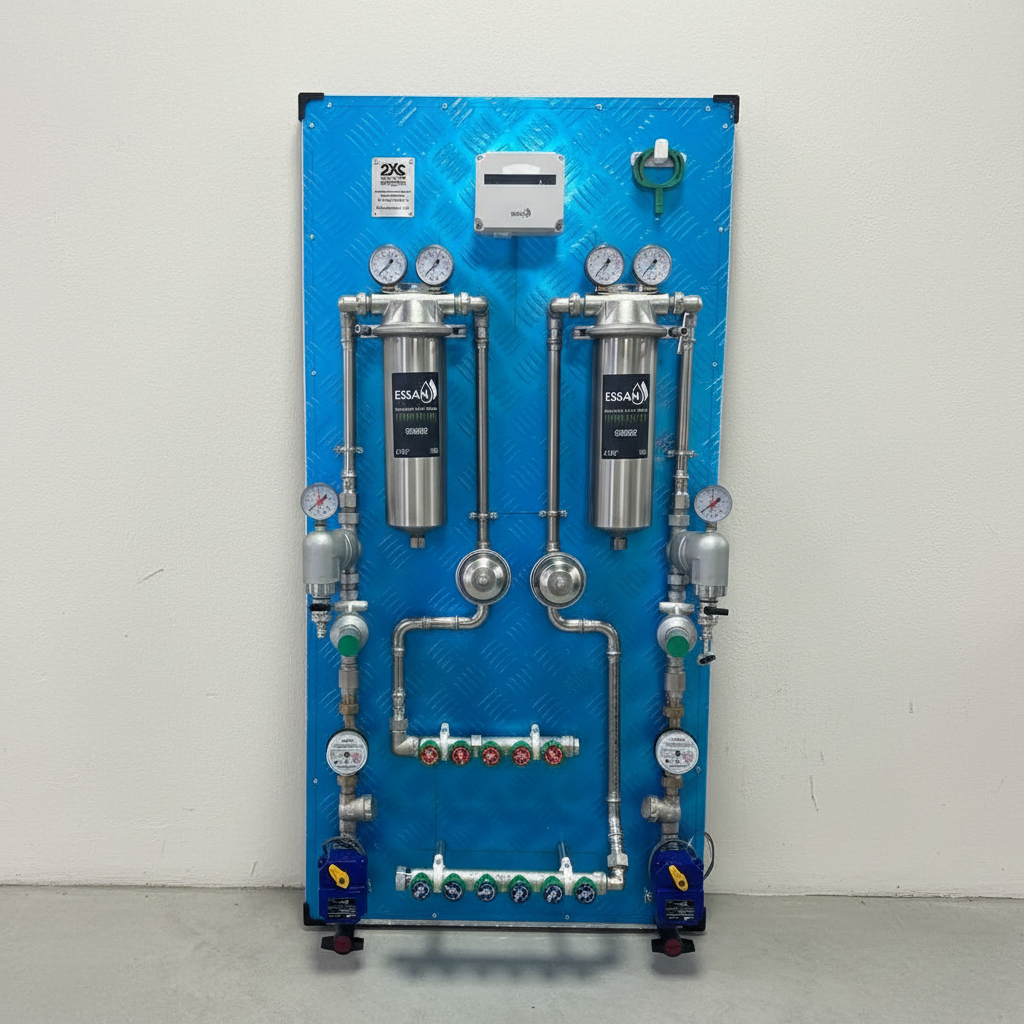 Коллекторный узел воды SU0025 для квартиры