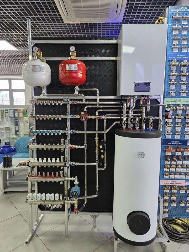 Готовая система отопления для частного дома SU0010