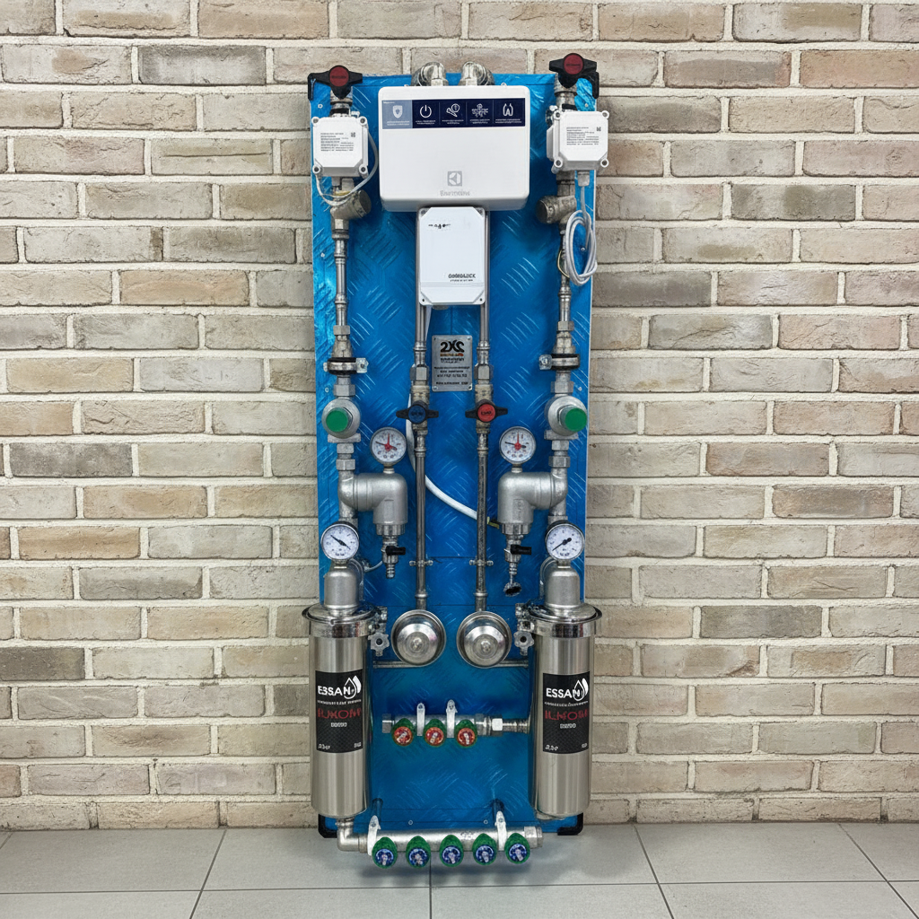 Готовый узел водоснабжения SU0013