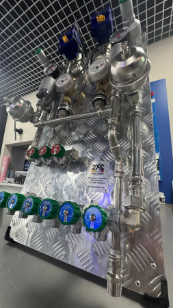 Готовый коллекторный узел водоснабжения SU0024