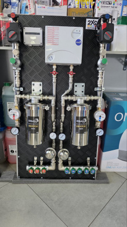 Коллекторный узел воды SU0004 для квартиры, 10BB