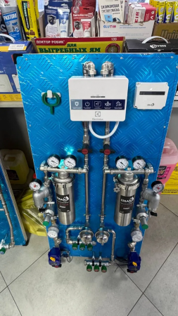 Готовый коллекторный узел водоснабжения SU0026