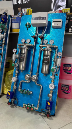 Готовый коллекторный узел водоснабжения SU0026