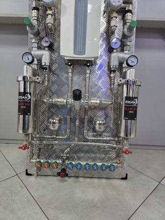 Узел ввода воды в квартиру SU0014