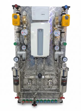 Узел ввода воды в квартиру SU0014